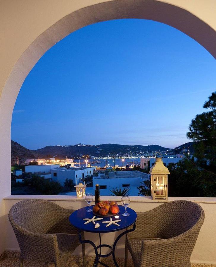 Patmos Katina Rooms Skála Esterno foto