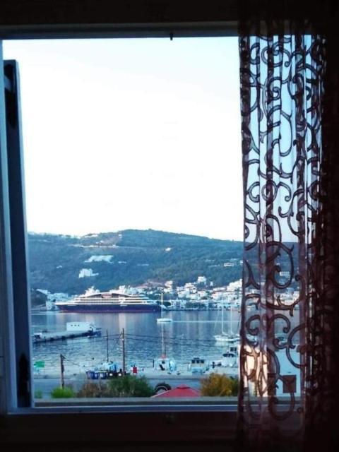 Patmos Katina Rooms Skála Esterno foto